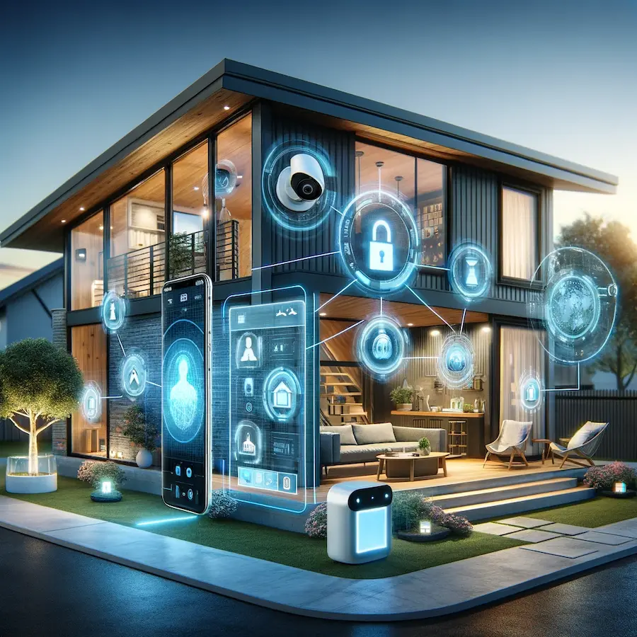The Integration of AI and IoT in Smart Home Security Systems